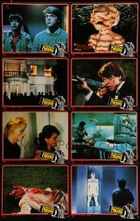 6k273 NIGHT OF THE CREEPS German LC poster '86 great images of wacky monsters!