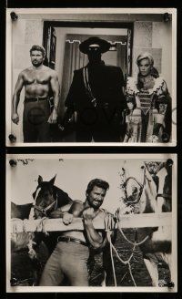 6k012 SAMSON & THE SLAVE QUEEN 42 Dutch 8x10 stills '64 Umberto Lenzi's Zorro contro Maciste!