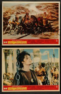 6k034 FALL OF THE ROMAN EMPIRE 10 English LCs '64 Anthony Mann, Sophia Loren, cool gladiator images