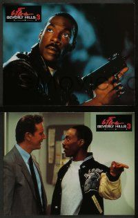 6k447 BEVERLY HILLS COP III 12 French LCs '87 Eddie Murphy is back as Axel Foley, Judge Reinhold