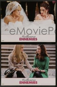 6k546 BRIDE WARS 8 French LCs '09 great images of Kate Hudson, Anne Hathaway, Bryan Greenberg!