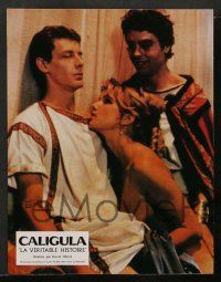 6k456 CALIGULA THE UNTOLD STORY 12 French LCs '83 Joe D'Amato, Mascii art of orgy in Ancient Rome!