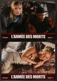 6k552 DAWN OF THE DEAD 8 French LCs '04 Sarah Polley, Ving Rhames, Jake Weber, remake!