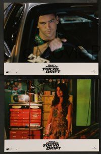 6k556 FAST & THE FURIOUS: TOKYO DRIFT 8 French LCs '06 Lucas Black, street racing fantasy action!