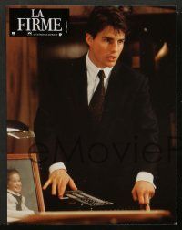 6k469 FIRM 12 French LCs '93 Tom Cruise, directed by Sydney Pollack, power can be murder to resist!