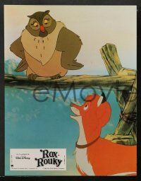 6k470 FOX & THE HOUND 12 French LCs R1988 2 friends who didn't know they were supposed to be enemies