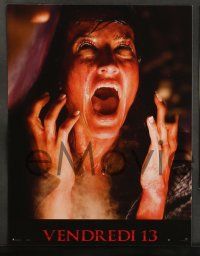 6k674 FRIDAY THE 13th 4 French LCs '09 Marcus Nispel directed, different horror images!