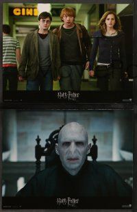 6k560 HARRY POTTER & THE DEATHLY HALLOWS PART 1 8 French LCs '10 Radcliffe, Grint & Watson!