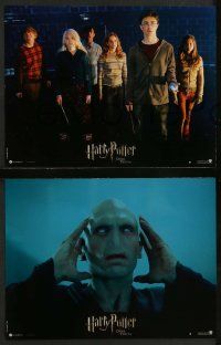 6k634 HARRY POTTER & THE ORDER OF THE PHOENIX 6 French LCs '07 Ralph Fiennes, Daniel Radcliffe!