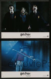 6k521 HARRY POTTER & THE PHILOSOPHER'S STONE 10 French LCs '01 Daniel Radcliffe, J.K. Rowling!