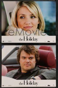 6k563 HOLIDAY 8 French LCs '06 Jude Law, Cameron Diaz, Kate Winslet, Jack Black