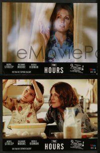 6k636 HOURS 6 French LCs '03 Ed Harris, Claire Danes, Meryl Strep & Julianne Moore!