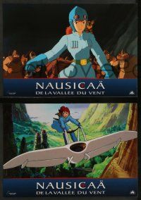 6k652 NAUSICAA OF THE VALLEY OF THE WINDS 6 French LCs '06 Hayao Miyazaki sci-fi fantasy anime!