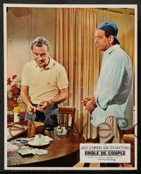 6k585 ODD COUPLE 8 style B French LCs '68 different images of Walter Matthau & Jack Lemmon!