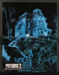 6k656 PSYCHO II 6 French LCs '83 Anthony Perkins as Norman Bates, 1 with image of classic house!