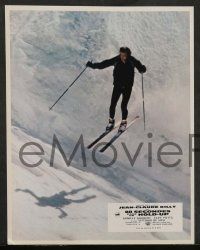 6k603 SNOW JOB 8 style B French LCs '72 Jean-Claude Killy is a thief on skis after $240,000!