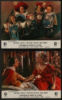 6k661 THREE MUSKETEERS 6 style A French LCs R71 Lana Turner, Gene Kelly, June Allyson!