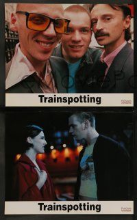 6k608 TRAINSPOTTING 8 French LCs '96 heroin drug addict Ewan McGregor, directed by Danny Boyle!