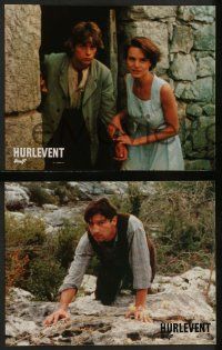 6k614 WUTHERING HEIGHTS 8 French LCs '85 Fabienne Babe as Catherine & Lucas Belvaux as Roch!
