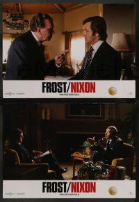 6k112 FROST/NIXON 4 German LCs '09 Ron Howard directed, Frank Langella, Michael Sheen!
