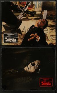 6k114 HORROR OF DRACULA 3 German LCs R67 Hammer vampire horror, Peter Cushing, Chris Lee!