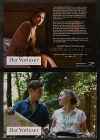 6k105 READER 6 German LCs '09 Ralph Fiennes, Kate Winslet, David Kross, Lena Olin!