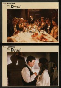 6k043 DEAD 12 Dutch LCs '87 John Huston, Anjelica Huston in an uncommon tale of love!