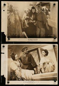 6m950 ADVENTURES OF MARCO POLO 2 8x11 key book stills '37 Cooper, Asian Lana Turner & Sigrid Gurie!