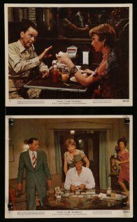 6m591 SOME CAME RUNNING 2 color 8x10 stills '59 images of Frank Sinatra, Dean Martin, MacLaine!