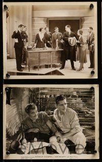 6m792 ARROWSMITH 7 from 7.75x11 to 8x10 stills '31 images of Ronald Colman, Helen Hayes, John Ford!