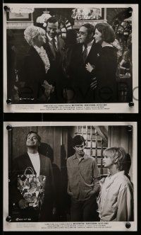 6m925 CACTUS FLOWER 3 8x10 stills '69 Walter Matthau, Goldie Hawn, Ingrid Bergman!