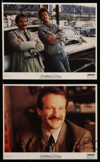 6m526 CADILLAC MAN 8 8x10 mini LCs '90 Robin Williams as car salesman, Tim Robbins