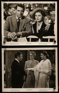6m769 NOTORIOUS 8 8x10 stills '46 Cary Grant, Ingrid Bergman, Alfred Hitchcock!