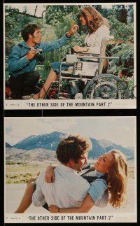 6m581 OTHER SIDE OF THE MOUNTAIN PART 2 4 8x10 mini LCs '78 Timothy Bottoms & Marilyn Hassett!