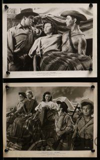 6m698 PRAIRIE 11 8x10 stills '47 James Fenimore Cooper western, mighty as the great Midwest!