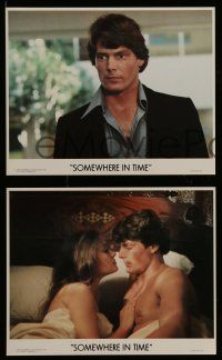 6m583 SOMEWHERE IN TIME 4 8x10 mini LCs '80 Christopher Reeve, Jane Seymour, cult classic!