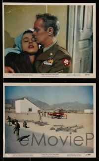 6m563 TAKE THE HIGH GROUND 6 color 8x10 stills '53 Korean War soldiers Widmark & Karl Malden!