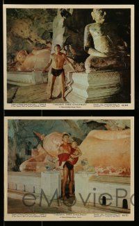 6m512 TARZAN'S THREE CHALLENGES 11 color 8x10 stills '63 Edgar Rice Burroughs, Jock Mahoney, Strode!