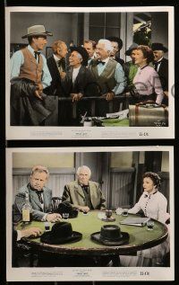 6m564 TEXAS LADY 6 color 8x10 stills '55 Claudette Colbert, Barry Sullivan, western images!