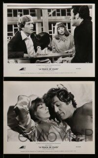 6m661 TOUCH OF CLASS 14 8x10 stills '73 great images of George Segal & Glenda Jackson!