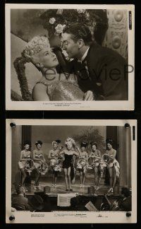 6m883 WABASH AVENUE 5 8x10 stills '50 all with sexy Betty Grable + dancers!