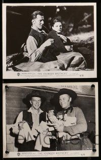 6m673 YOUNGER BROTHERS 13 8x10 stills '49 outlaw brothers Wayne Morris, Bruce Bennett & Hutton!