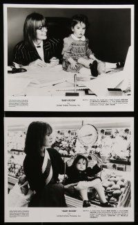 6m237 BABY BOOM presskit w/ 9 stills '87 Diane Keaton wants nothing to do with adorable baby!