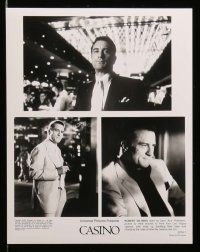 6m444 CASINO presskit w/ 5 stills '95 Martin Scorsese, Robert De Niro, Sharon Stone, Joe Pesci!
