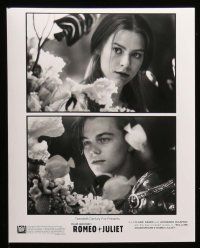 6m213 ROMEO & JULIET presskit w/ 10 stills '96 Leonardo DiCaprio, Claire Danes, Shakespeare!