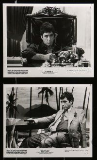 6m038 SCARFACE presskit w/ 18 stills '83 Al Pacino as Tony Montana, Michelle Pfeiffer, De Palma!