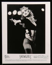 6m141 SHOWGIRLS presskit w/ 12 stills '95 Verhoeven directed, sexy stripper Elizabeth Berkley!