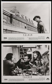 6m032 TUCKER: THE MAN & HIS DREAM presskit w/ 20 stills '88 Francis Ford Coppola, Jeff Bridges!