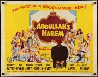 6p007 ABDULLAH'S HAREM 1/2sh '56 English sex in Egypt, art of 13 super sexy harem girls by Barton!