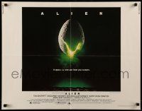 6p011 ALIEN 1/2sh '79 Ridley Scott outer space sci-fi monster classic, cool egg image!